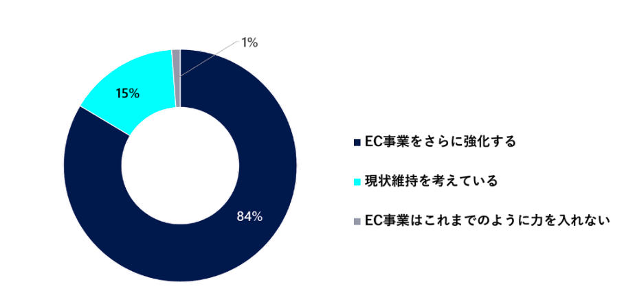ECに対する投資意欲